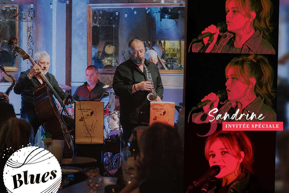Swing Boomers & invitée spéciale Sandrine en concert Jazz au Prohibido Biarritz
