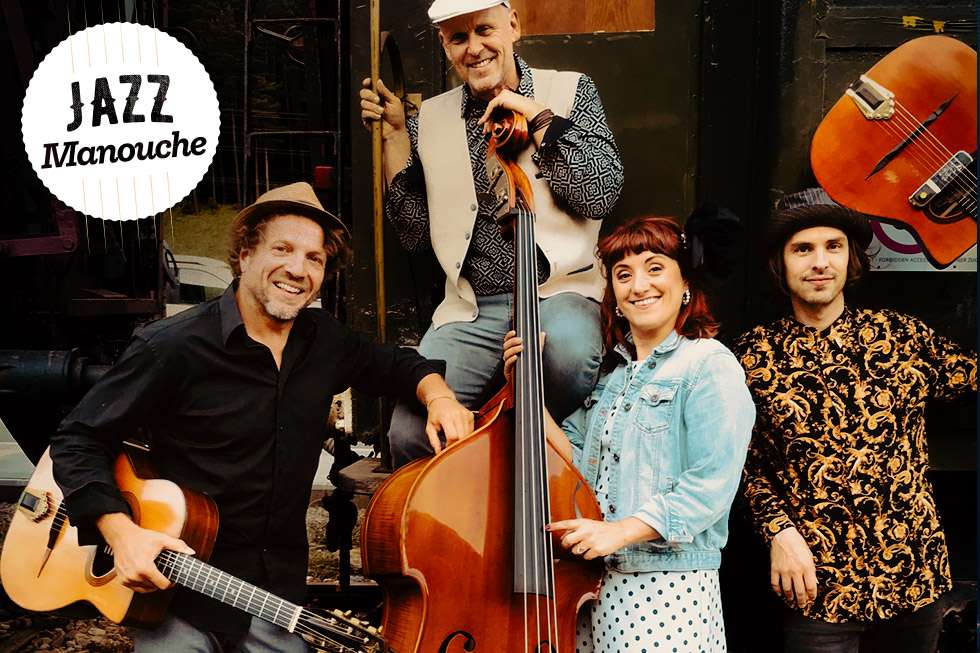Concert des Pepper Swing Jazz Manouche au Prohibido de Biarritz
