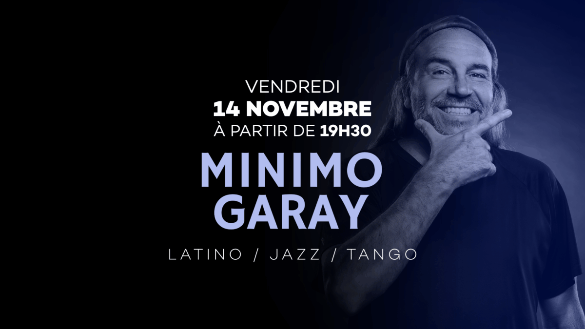 Minino Garay en Concert au Prohibido Jazz Club Biarritz