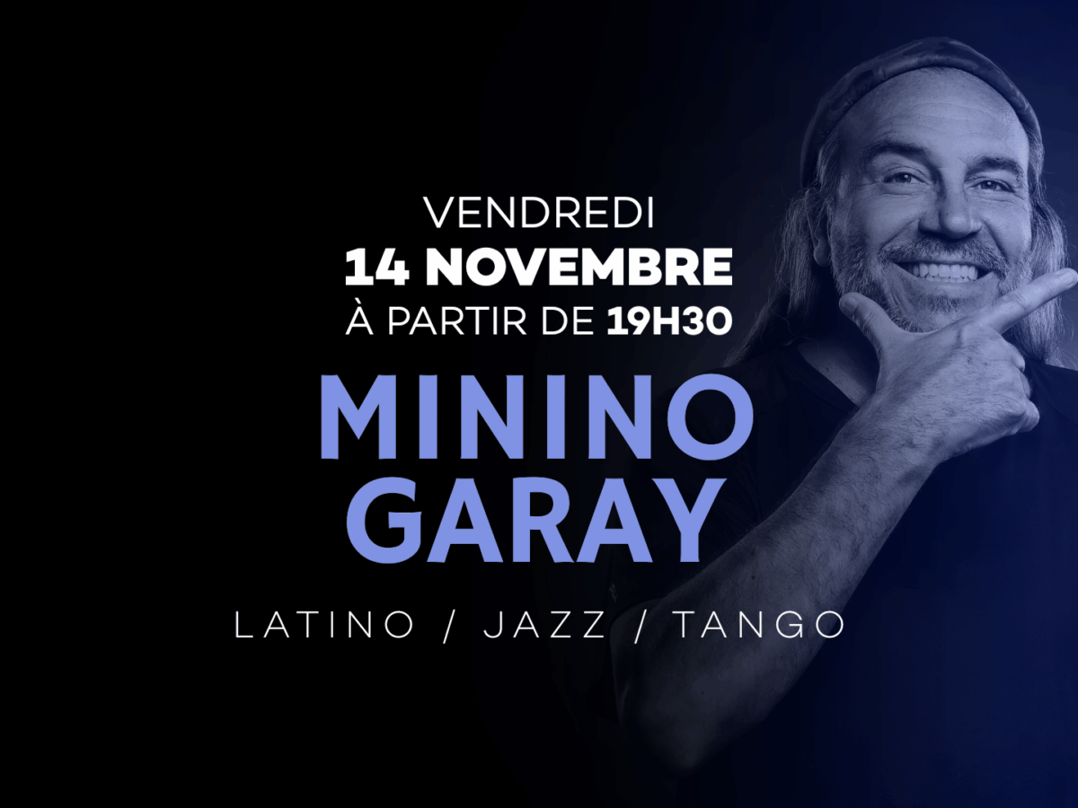 Minino Garay en concert - 14 Nov 25