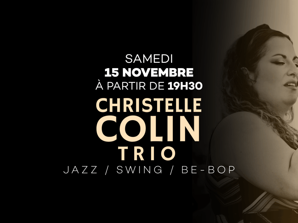 Christelle Colin Trio en concert live au Prohibido Jazz Club de Biarritz