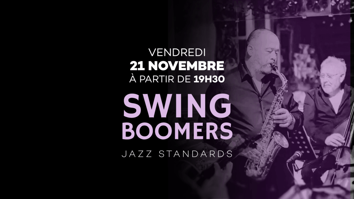 Swing Boomers en concert au Prohibido Jazz Club Biarritz