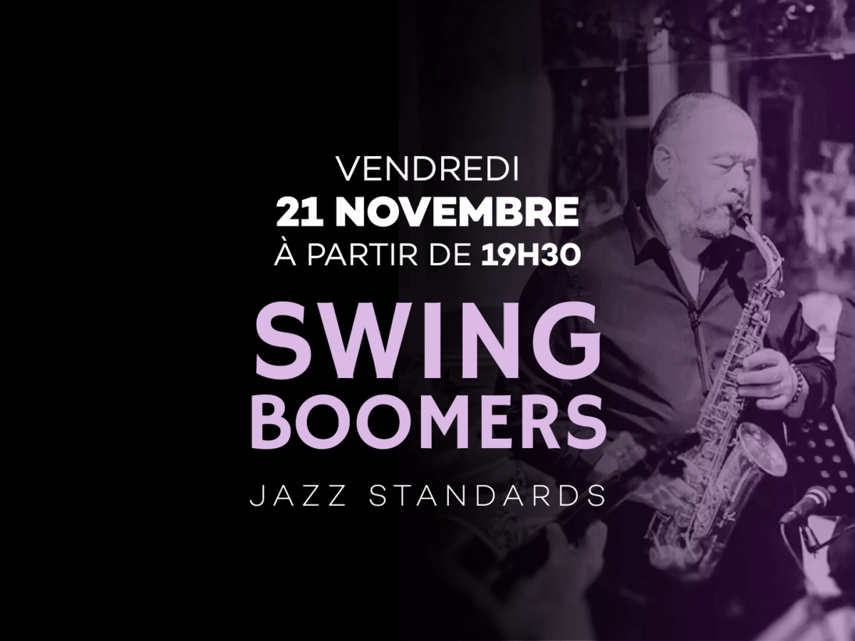 Swing Boomers en concert au Prohibido Jazz Club Biarritz