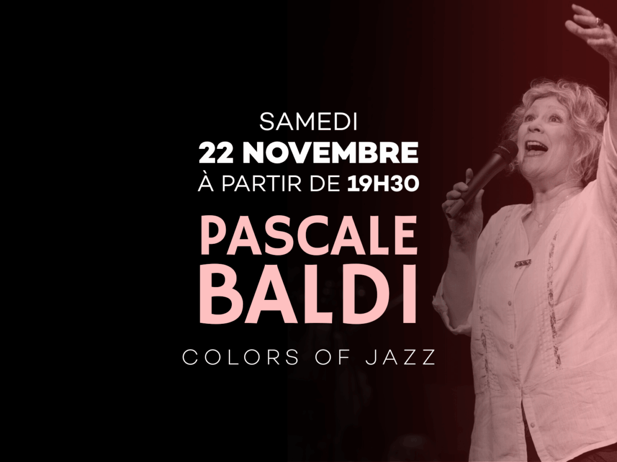 Pascale Baldi en concert, au Prohibido Jazz CLub Biarritz