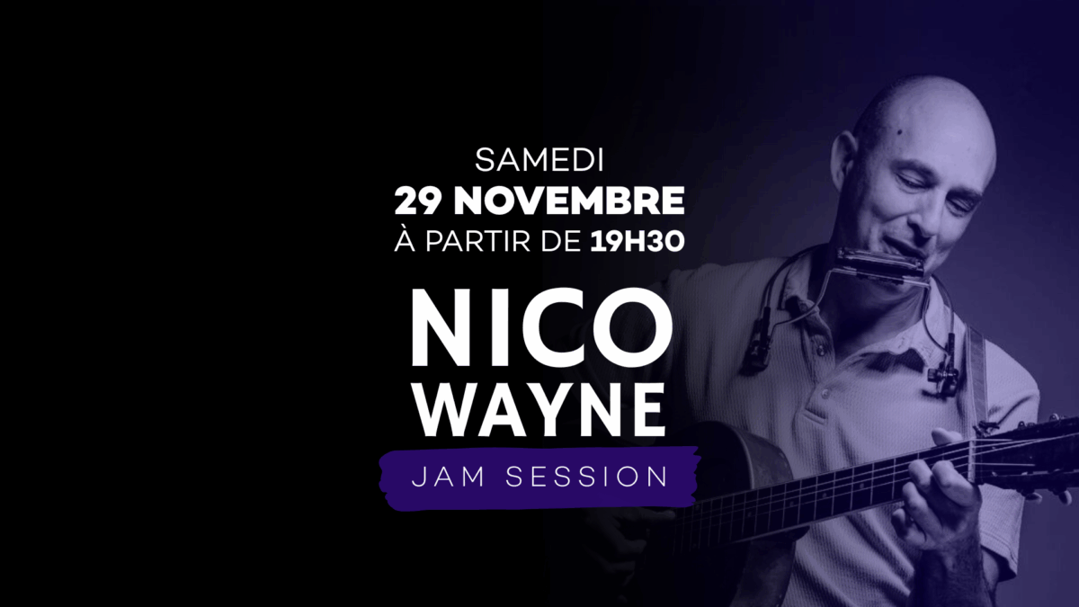 Jam Session, Nico Wayne Toussaint au Prohibido Jazz Club de Biarritz