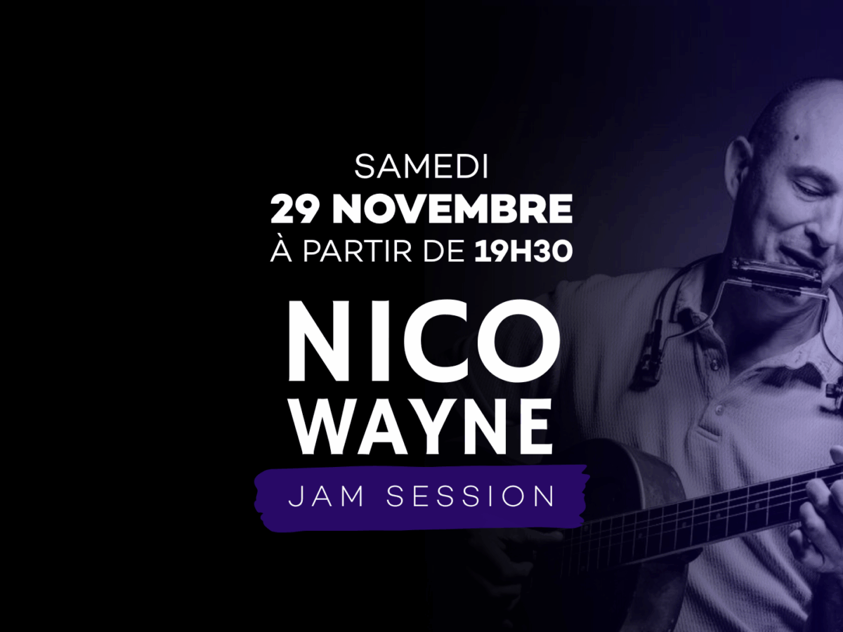 Jam Session, Nico Wayne Toussaint au Prohibido Jazz Club de Biarritz