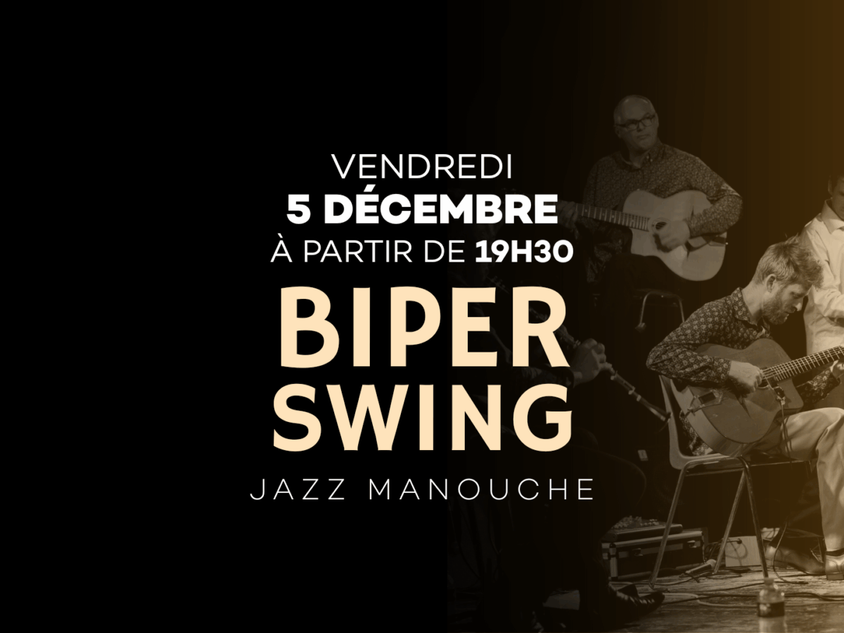Biper Swing en concert au Prohibido Jazz Club de Biarritz