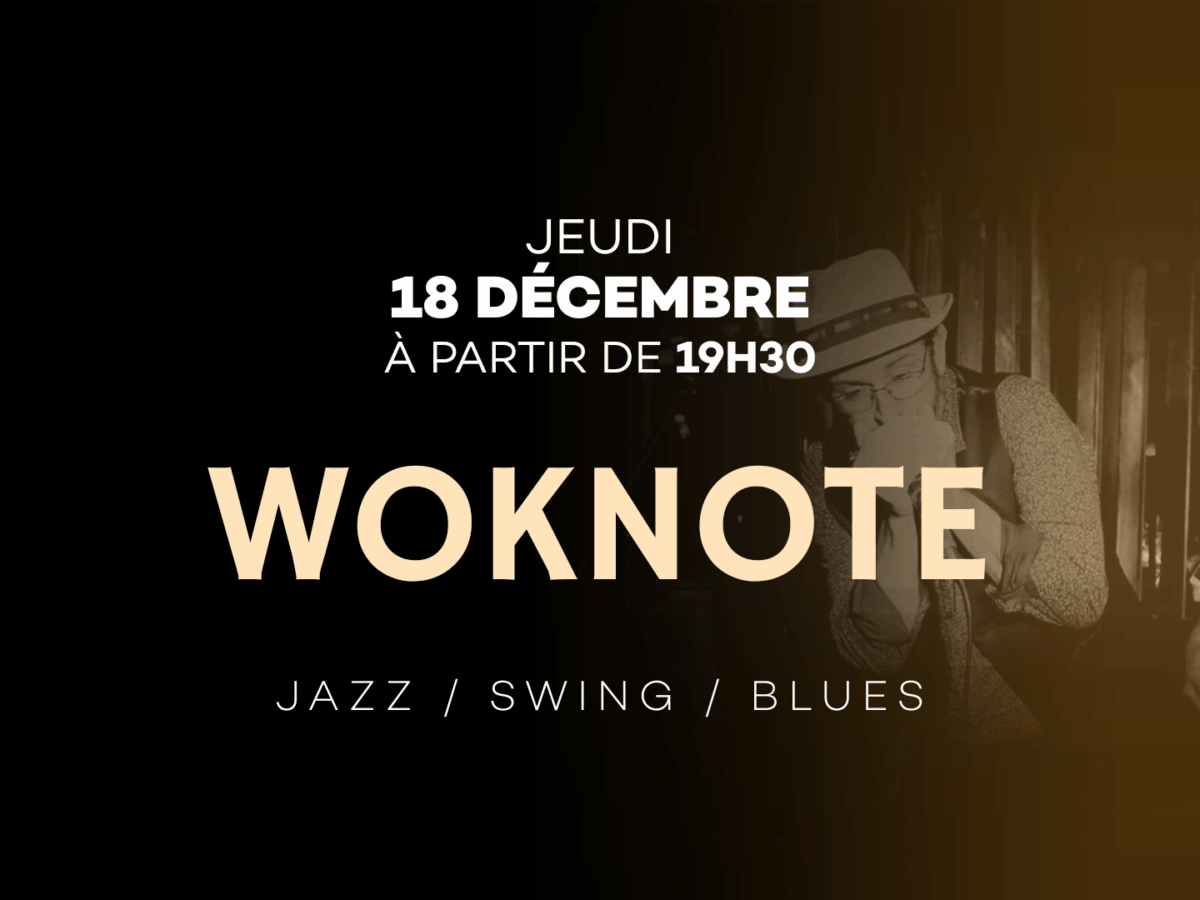 Woknote en concert live au Prohibido Jazz Club de Biarritz