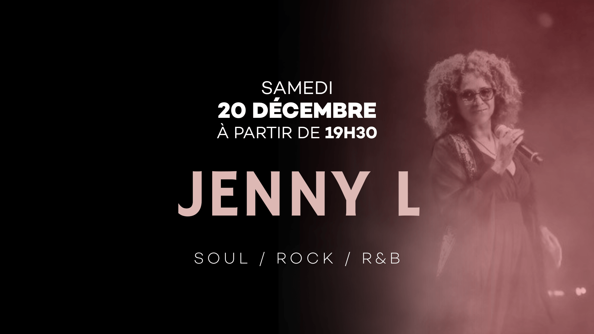 Jenny L en concert au Prohibido Biarritz