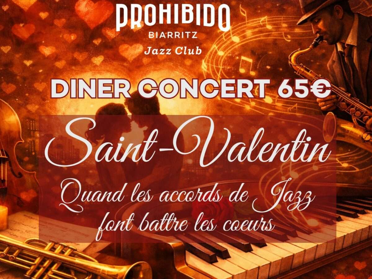 Soirée Dîner-Concert Saint Valentin - 14 Fév 2026