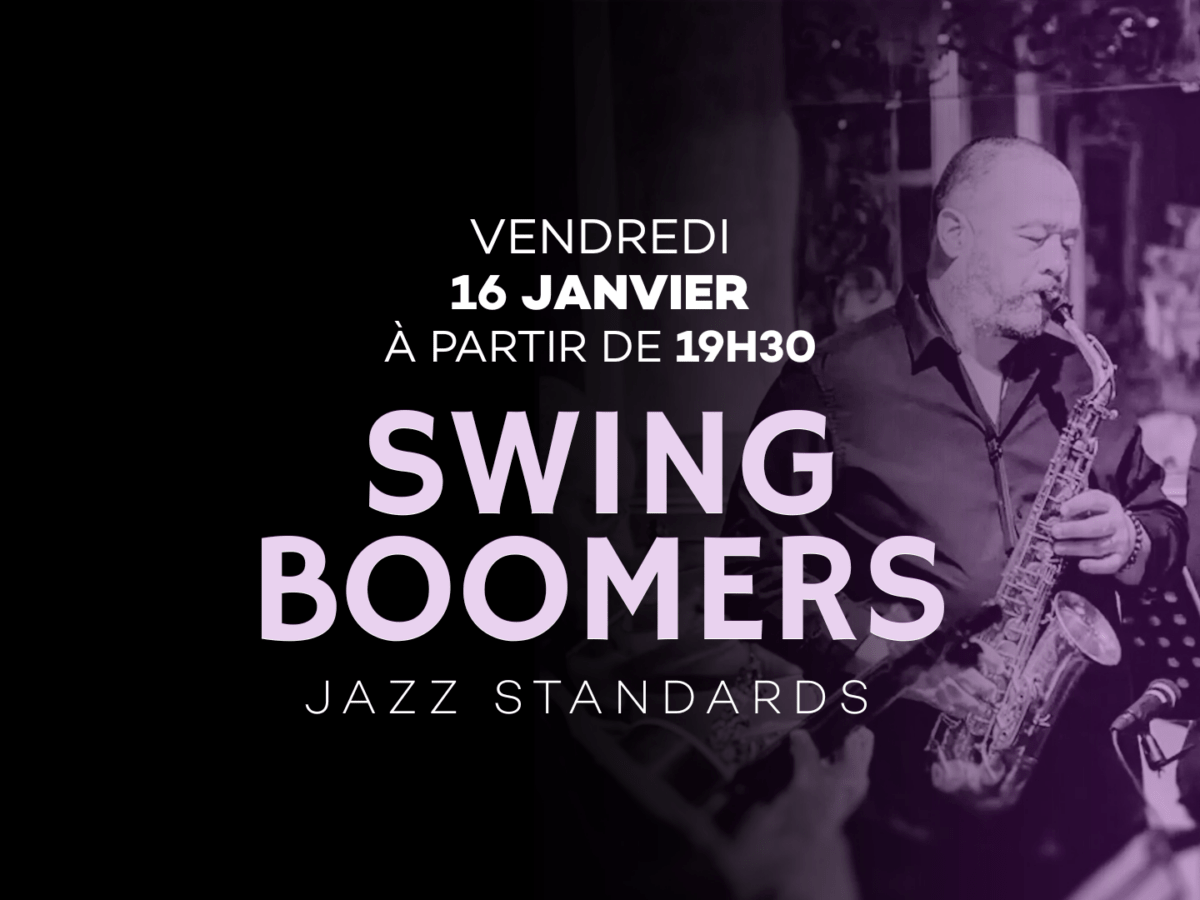 Swing Boomers en concert au Prohibido jazz club Biarritz