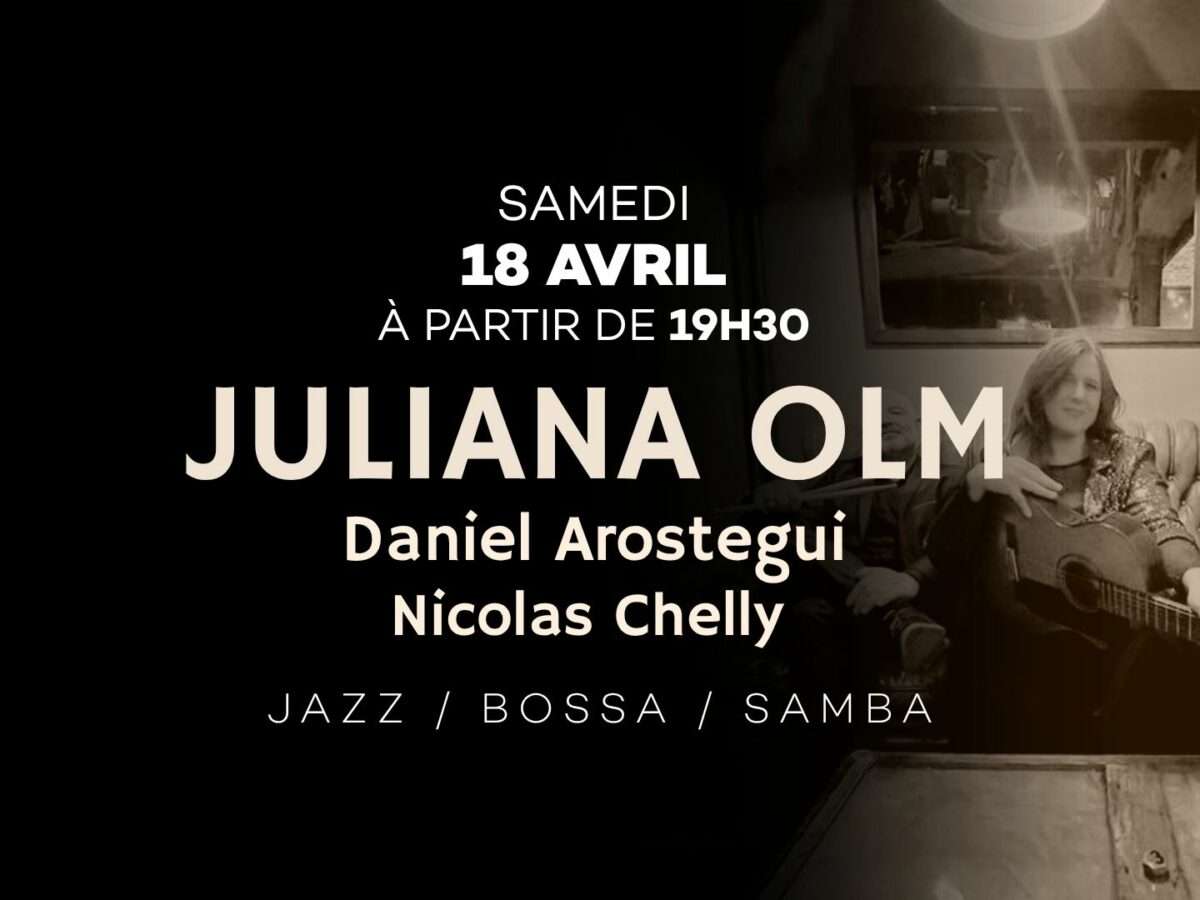Juliana Olm en concert - 18 Avril 2026