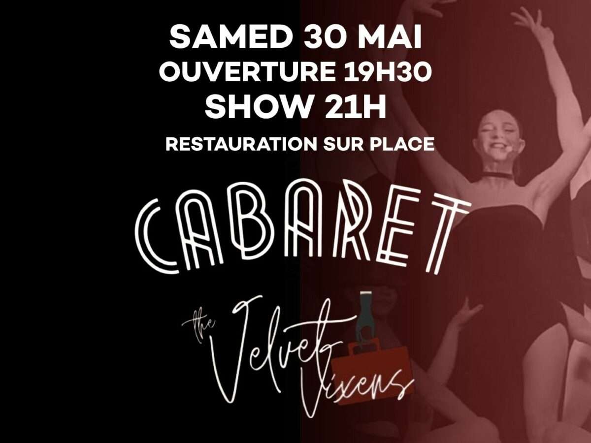 Soirée Cabaret avec les Velvet Vixens ! 30 Mai 2026