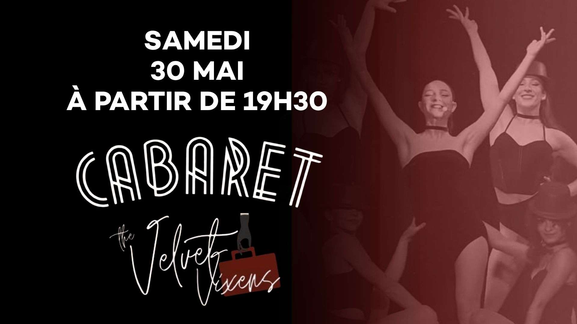 Soirée Cabaret avec les Velvet Vixens ! 30 Mai 2026