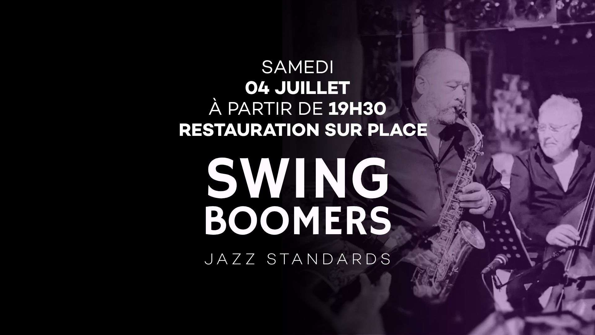 Swing Boomers en concert ! 04 Juillet 2026