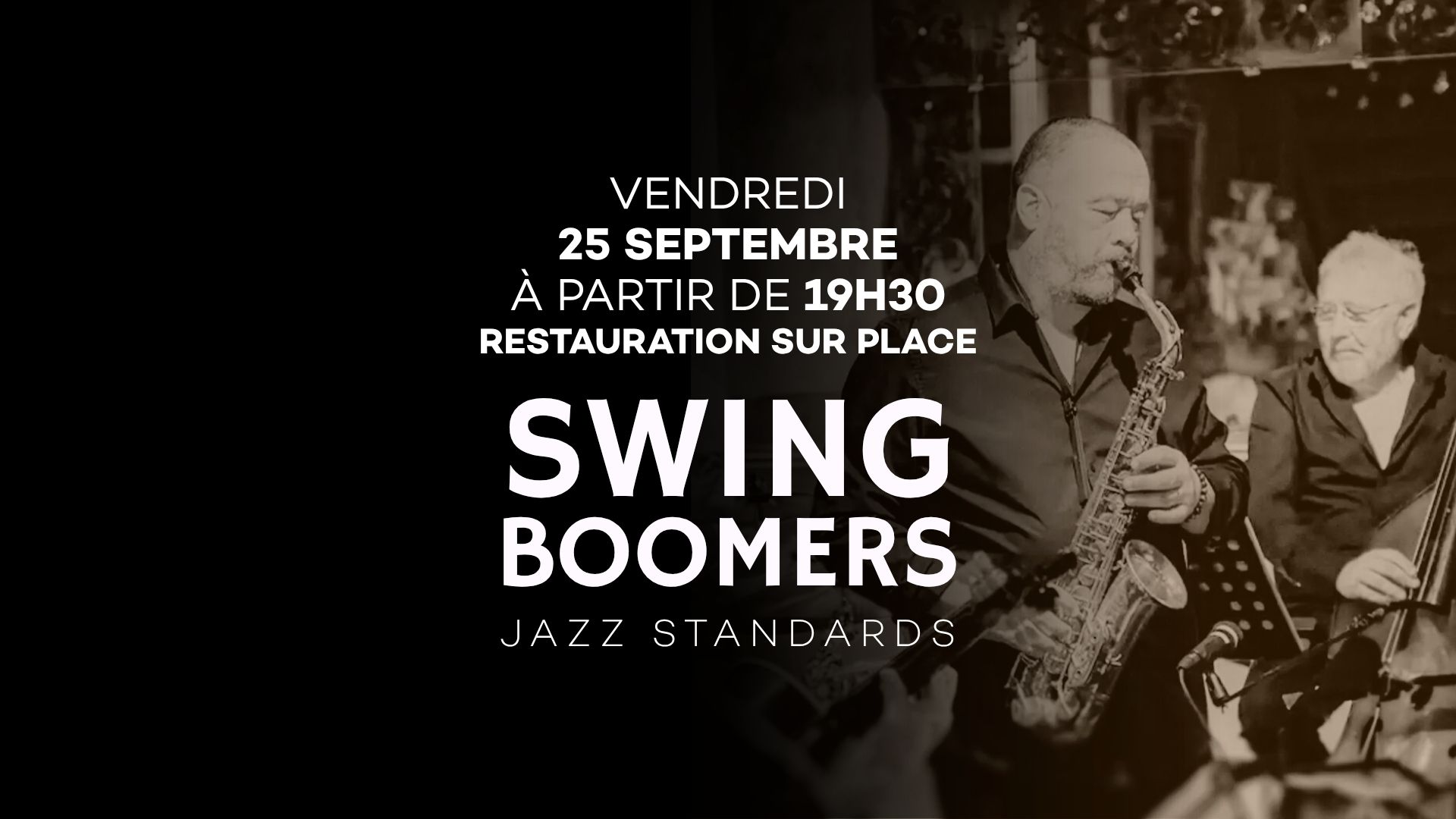 Swing Boomers ! 25 Septembre 2026