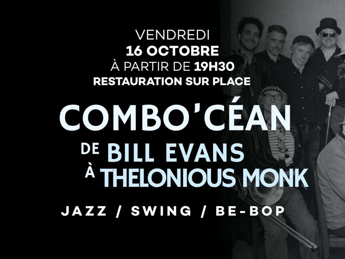 CombO'céan BIG BAND - de Bill Evans à T.MONK ! 16 octobre 2026