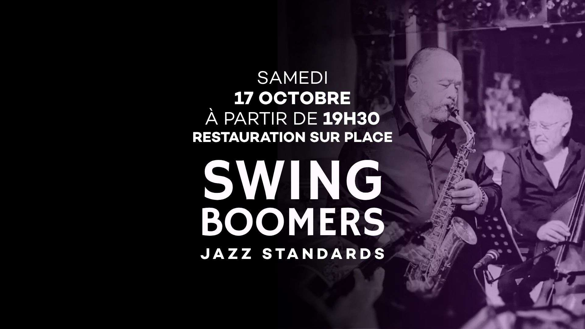 Swing Boomers ! 17 Octobre 2026