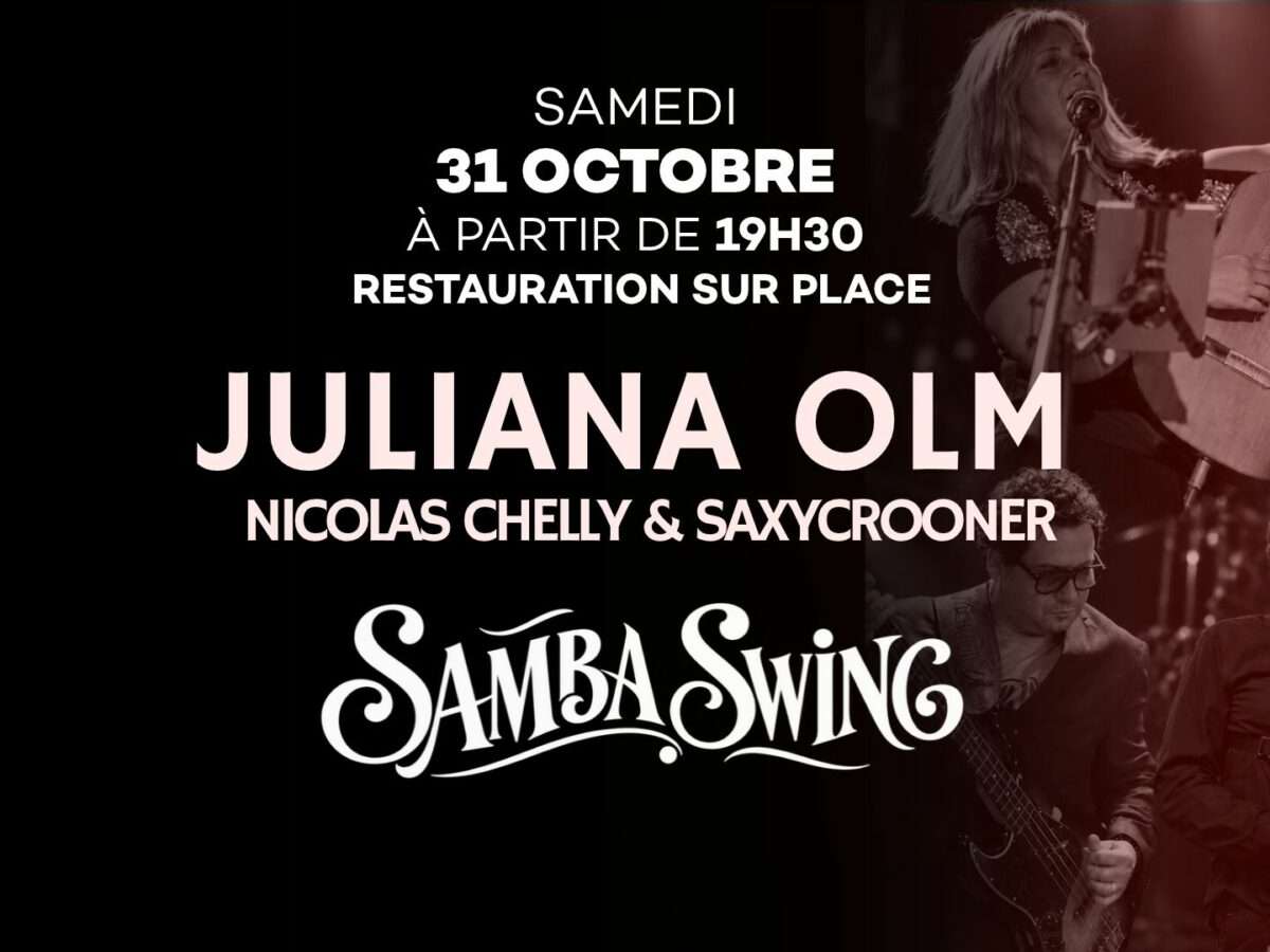 Juliana Olm en groupe d'exception ! 31 Octobre 2026