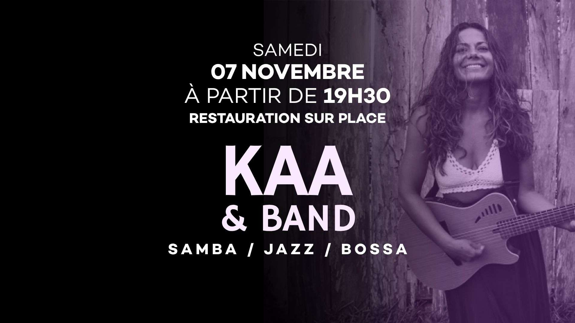 Kaa & Band ! 07 novembre 2026