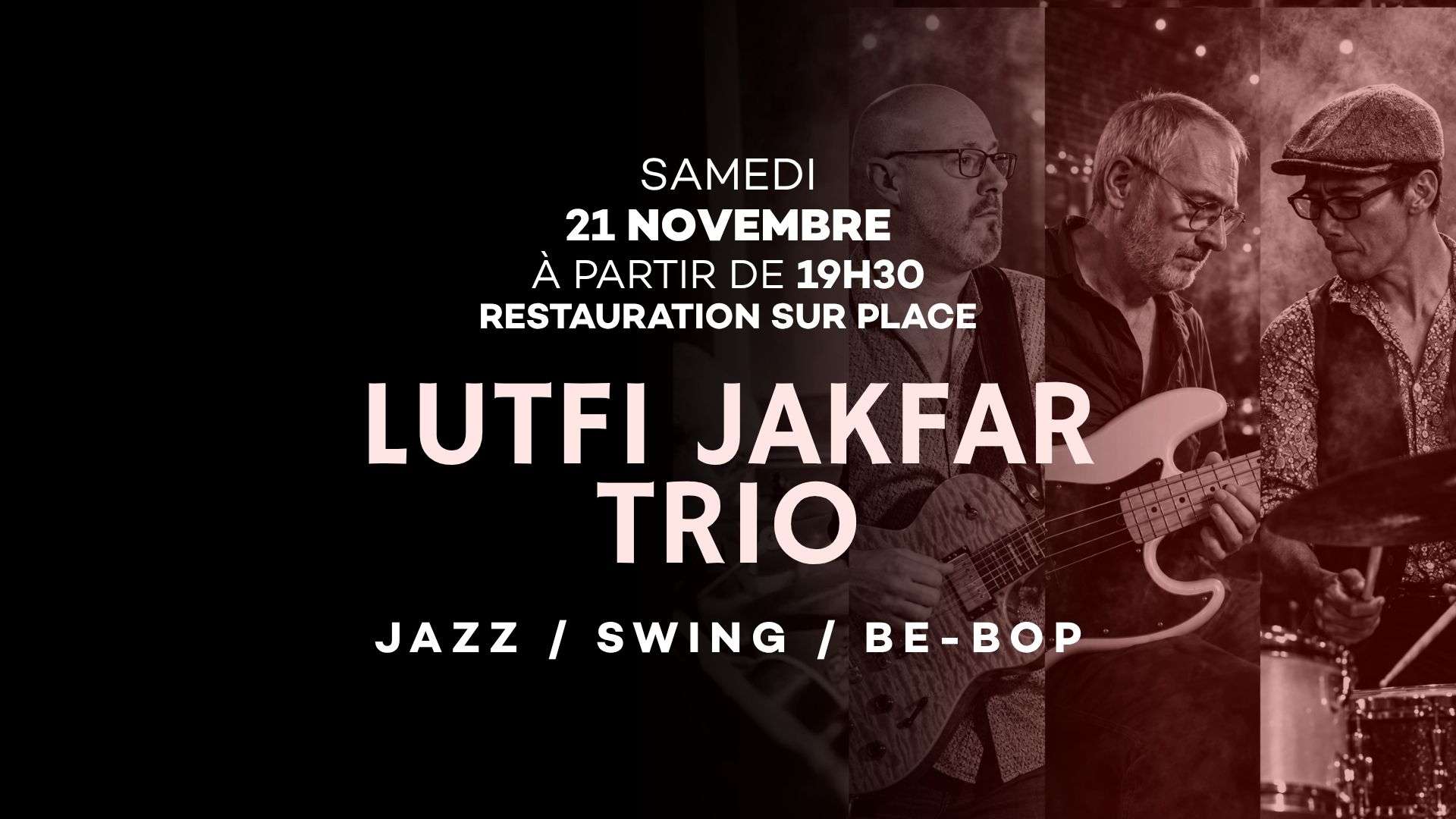 Lutfi Jakfar Trio ! 21 Novembre 2026