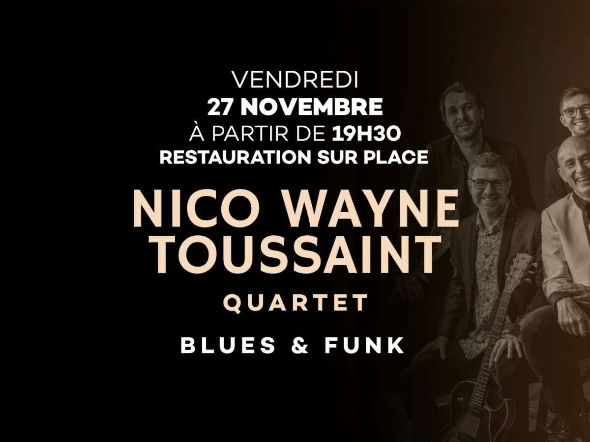 Nico Wayne en Jam Session ! 27 Novembre 2026